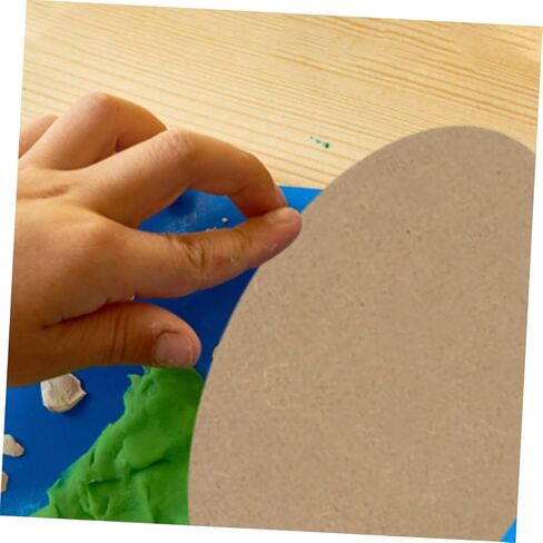 HOMSFOU 10pcs Clay Backing Board Pottery Ceramics Clay Crafts Plate Clay Crafting Board Clay Making Board Blank Clay Board Supplies Clay Board Blank Board Wood in Saudi Arabia