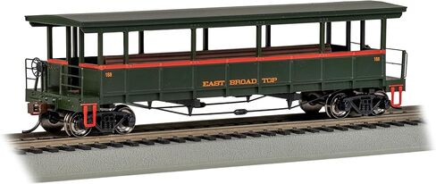 Bachmann Trains - Open Sided Excursion Car - East Broad TOP #168 - HO Scale in Saudi Arabia