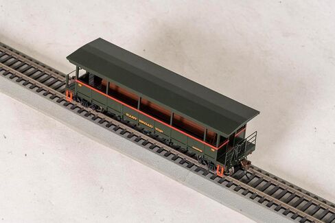 Bachmann Trains - Open Sided Excursion Car - East Broad TOP #168 - HO Scale in Saudi Arabia