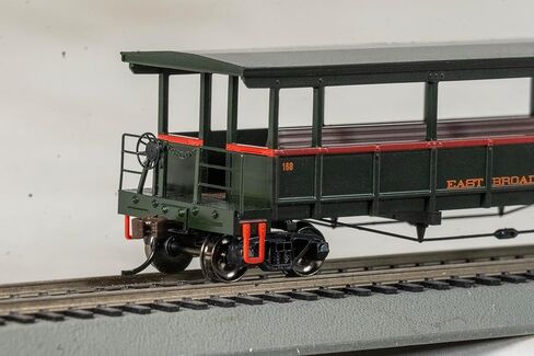 Bachmann Trains - Open Sided Excursion Car - East Broad TOP #168 - HO Scale in Saudi Arabia