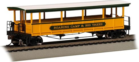 Bachmann Trains - Open Sided Excursion Car - Roaring Camp and Big Trees - HO Scale in Saudi Arabia