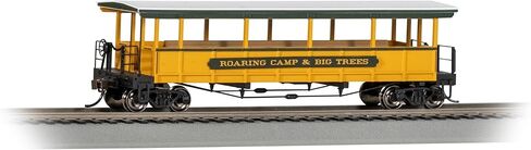 Bachmann Trains - Open Sided Excursion Car - Roaring Camp and Big Trees - HO Scale in Saudi Arabia