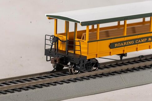 Bachmann Trains - Open Sided Excursion Car - Roaring Camp and Big Trees - HO Scale in Saudi Arabia