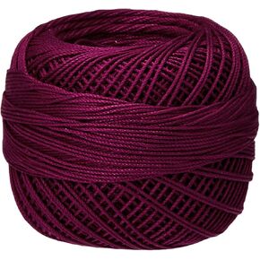 Handy Hands Lizbeth Egyptian Cotton Crochet Thread, Tatting Thread, and Knitting Thread Lace Size 10 (25 Grams 122 Yards) – HH10644, Boysenberry Dark in Kuwait