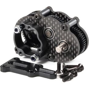 ناقل الحركة من ألياف الكربون خفيف الوزن وعلبة تروس OD-3 مدمجة لـ AR44 Capra Axle LCG Comp Rigs 1/10 RC Rock Crawler (ناقل الحركة OD3) in Kuwait