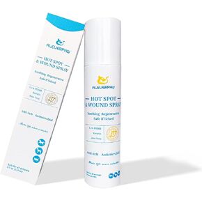 Hot Spot Treatment, Itch Relief Spray for Dogs and Cats. Relives Scratching, Sores, Rashes, Itchy Skin and Paw Licking, with Aloe and PHMB, 8 Fl Oz in Saudi Arabia