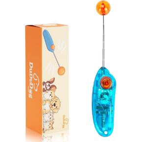 DuDuDog Dog Training Clicker for Training with Retractable Target Stick and Bright Ball, Clear Plastic Handle, Adjustable Length Trainer for Dogs, Puppies, Cats and Pets in Saudi Arabia