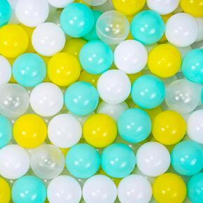 MoonxHome Ball Pit Balls for Toddlers, Plastic Balls for Ball Pit, BPA Free Crush Proof, Kid's Pool Water Toys for Play Tent 2.15" in Kuwait