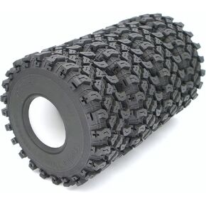 1.9 إطارات زاحفة 120 مم/4.72 بوصة RC مجموعة الإطارات المطاطية إطارات العجلات لـ 1:10 RC الزاحف المحوري SCX10 90046 SCX10 III AXI03007 Tamiya CC01 D90 D110 (4 قطع) (B1901) in Kuwait