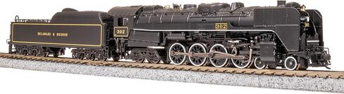 برودواي المحدودة 7409 ديلاوير وهدسون 4-8-4، Centennial Locomotive #302، Paragon4 Sound/DC/DCC، دخان، (مع منحرفات) مقياس N in Saudi Arabia