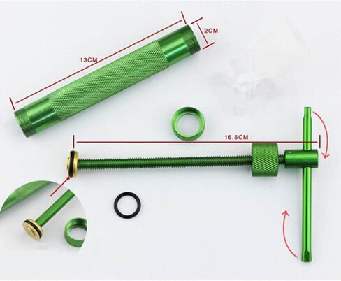 ZAWELIYO Stainless Steel Clay Extruder Tool, Food Grade, Durable, Portable, Clay Extruder Tool for Pasta, Pills, and Chocolate Modeling in Saudi Arabia