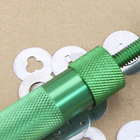 ZAWELIYO Stainless Steel Clay Extruder Tool, Food Grade, Durable, Portable, Clay Extruder Tool for Pasta, Pills, and Chocolate Modeling in Saudi Arabia