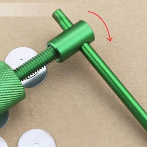 ZAWELIYO Stainless Steel Clay Extruder Tool, Food Grade, Durable, Portable, Clay Extruder Tool for Pasta, Pills, and Chocolate Modeling in Saudi Arabia