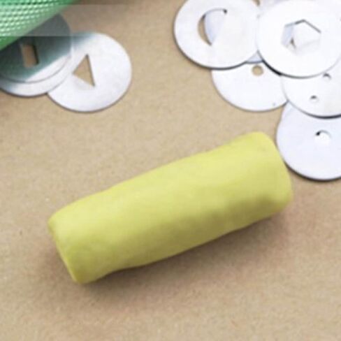ZAWELIYO Stainless Steel Clay Extruder Tool, Food Grade, Durable, Portable, Clay Extruder Tool for Pasta, Pills, and Chocolate Modeling in Saudi Arabia