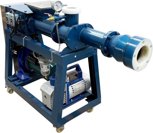 Banfluxion 220V Vacuum Pug Mill – Industrial 3.94-Inch Outlet, Stainless Steel Dual-Shaft Clay Mixer & Extruder, 2.75KW Motor, 440-880 lbs/h for Studio & Production in Kuwait