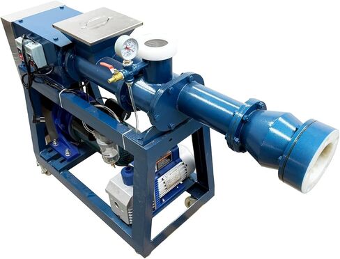 Banfluxion 220V Vacuum Pug Mill – Industrial 3.94-Inch Outlet, Stainless Steel Dual-Shaft Clay Mixer & Extruder, 2.75KW Motor, 440-880 lbs/h for Studio & Production in Kuwait