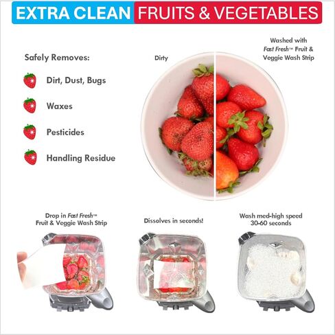 Blender Attachment | Compatible with Vitamix 5200, E310, 2.0, 510, X2, X3, X4, X5 | Produce Washer, Drink Chiller, 10 Min Cold Brew Maker, Rapid Meat Thawing, Baby Bottle Warmer & More in Saudi Arabia