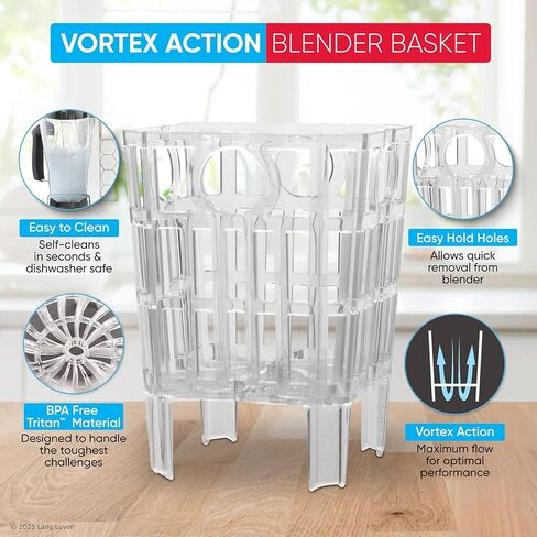 Blender Attachment | Compatible with Vitamix 5200, E310, 2.0, 510, X2, X3, X4, X5 | Produce Washer, Drink Chiller, 10 Min Cold Brew Maker, Rapid Meat Thawing, Baby Bottle Warmer & More in Saudi Arabia