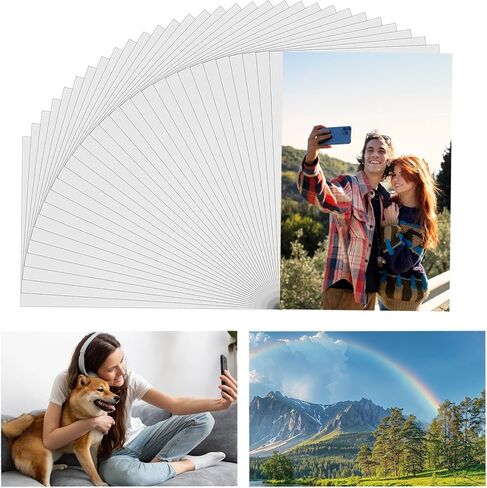 20 قطعة من الفراغات التسامي السائبة 8 بوصة × 10 بوصة × 0.45 مم فراغات صور معدنية للتسامي DIY طباعة علامة صورة من الألومنيوم فارغة لتزيين جدران غرفة المعيشة in Kuwait