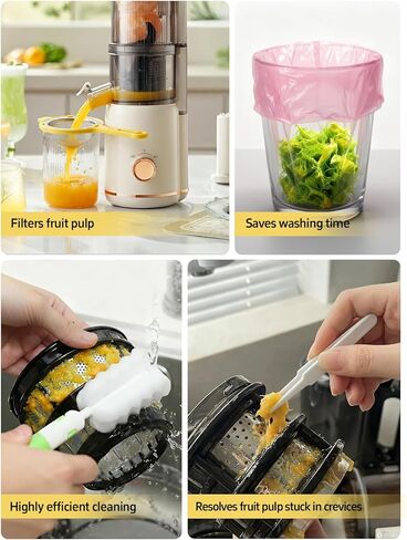 Juicer Filters, Pulp Strainer Kit for Ninja, Canoly, NAMA, and EUHOMY. Food-grade Juice Strainer is Safe, Durable, and Easy to Clean, Separates Pulp from Juice in Saudi Arabia