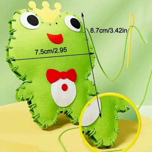 8-Piece Complete Beginner Sewing Kit - Four-Season DIY Felt Craft Kit - Learn Sewing and Embroidery to Make Animals, Including Fabric, Needles and Thread in Saudi Arabia