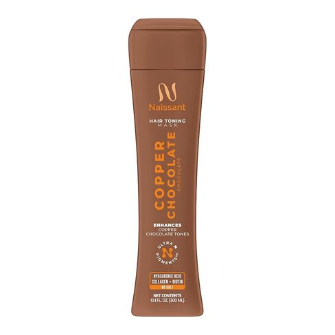 naissant Black Hair Toning Mask | Color Depositing | Moisturize & Refresh & Neutralize Brassy Tones | Paraben, Ammonia & Sulfate Free | Pro-Vitamin B5, Olive Oil & Honey (Negro) 10.1 Fl Oz in Saudi Arabia
