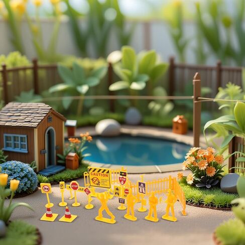 108 قطعة إشارات المرور على الطرق Playset علامات الشوارع مخاريط المرور الصغيرة إشارة اللعب أضواء الشوارع للأطفال تعليم السلامة اللعب in Kuwait
