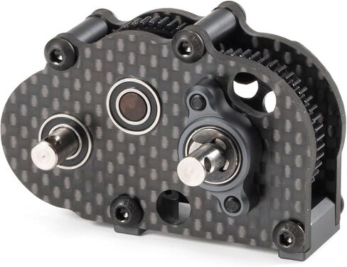 Carbon Fiber Overdrive Transmission Ultralight and Compact OD-3 Gearbox for AR44 Capra Axle LCG Comp Rigs 1/10 RC Rock Crawler(OD3 Transmission) in Saudi Arabia