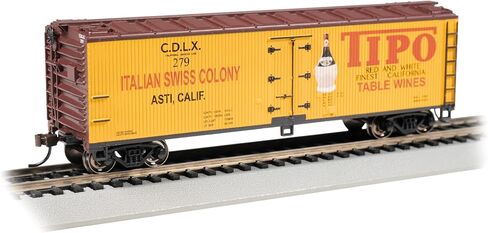 Bachmann Trains - 40' Wood-Side Reefer - TIPO Table Wine - HO Scale in Saudi Arabia