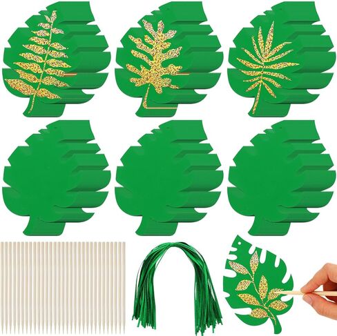 Liliful 60 Set St Patricks Day Crafts for Kids, Shamrock Scratch Cards Kit Art with 30 Wooden Stylus, St. Patrick's Day Scratch Crafts Kit for Irsh Student Classroom Supplies in Saudi Arabia