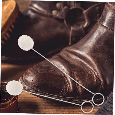40 قطعة من الصوف لتلميع الصباغة أداة تلميع الأحذية الناعمة غير الكاشطة ملحقات اللوحة الشاملة لصيانة الرعاية in Kuwait