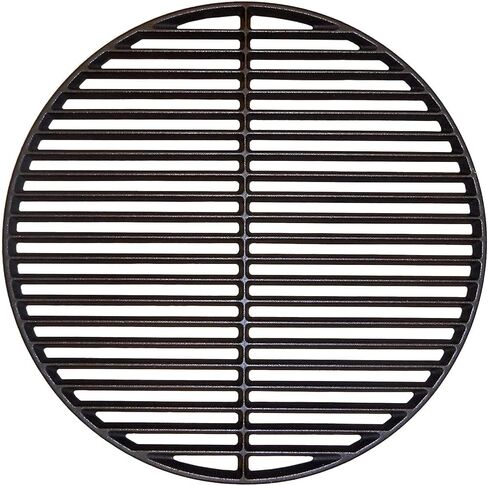 Shengyongh CC69991 (1-Pack) 18 Inch Cast Iron Cooking Grate for Kamado Joe KJ-HCICG Classic Joe KJ-23RHC Classic II KJ23NRHCI Classic III Stand-Alone Classic, Vision Grill VGKSS-CC2, B-11N1A1-Y2A in Saudi Arabia