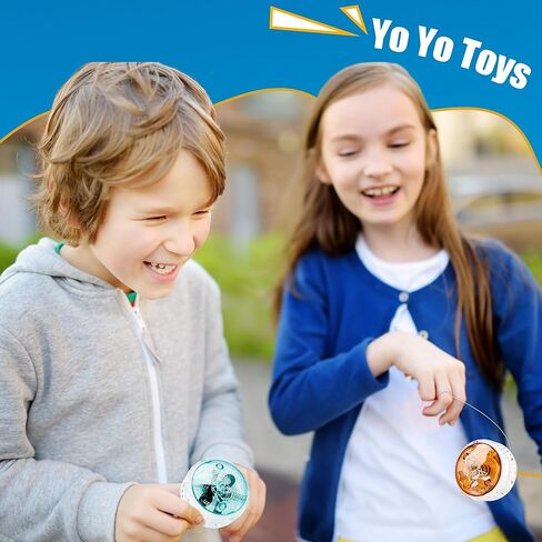 40 Pcs Colorful Light up Yo Yo Ball Bulk LED Responsive Ball Auto Return Bearing Balls Yoyo for Kids Beginner Birthday Classroom Bag Fillers Prizes Gifts, 10 Colors in Kuwait