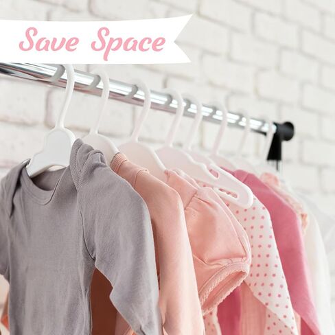 60 Pcs Doll Clothes Hangers for 18 inch Dolls,White Sturdy Non-Bend Non-Slip Clips Clothes Hanger Space-Saving Wardrobe Hanger for Girl Dolls Gown Dress Outfit Dollhouse Furniture Accessories in Saudi Arabia