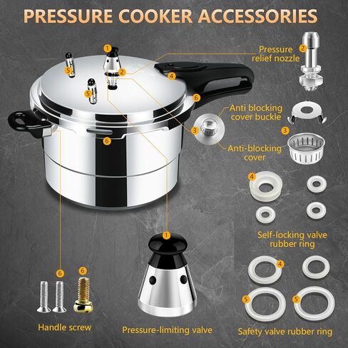 2PCS Universal Pressure Cooker Relief Jigger Valve with Exhaust Rod, Safe and Anti-blocking, Regulator Weight Pressure Control 80KPA in Saudi Arabia