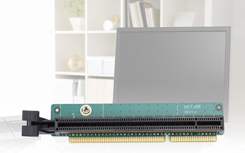 بطاقة Riser PCI E 16X، استبدال بطاقة محول الشبكة 5C50W00877، لـ P340 P350 M90Q P620 P1000 (مع لوحة خلفية) in Kuwait