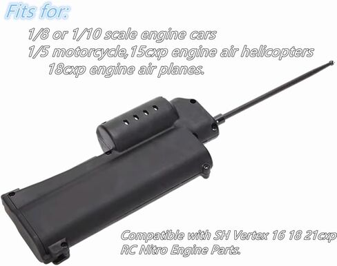 RC Handheld Power Starter,70111 Electric E-Start Drill Backplates Cover Drill Start Wand for SH Vertex 16 18 21cxp RC Nitro Engine Parts (Note:Without Batteries and Chargers). in Saudi Arabia