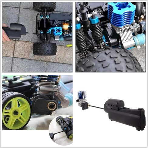RC Handheld Power Starter,70111 Electric E-Start Drill Backplates Cover Drill Start Wand for SH Vertex 16 18 21cxp RC Nitro Engine Parts (Note:Without Batteries and Chargers). in Saudi Arabia