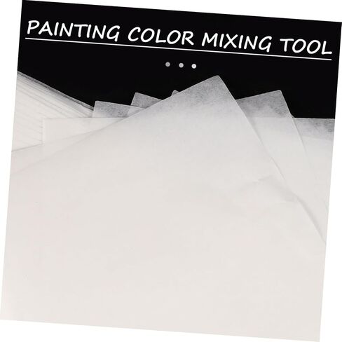 HAPINARY 60 Sheets Artist Wet Palette Paper Set Reusable Paint Mixing Paper for Acrylics Watercolors for Art Supplies in Saudi Arabia