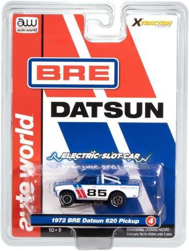 SC420-4 Auto World Xtraction 1972 BRE Datsun 620 بيك اب HO Scale Slot Car in Kuwait