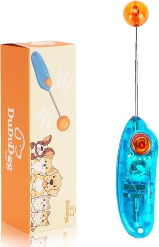 DuDuDog Dog Training Clicker for Training with Retractable Target Stick and Bright Ball, Clear Plastic Handle, Adjustable Length Trainer for Dogs, Puppies, Cats and Pets in Saudi Arabia