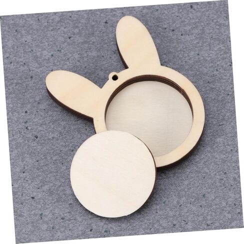 Tofficu 5pcs DIY Wooden Embroidery Hoops Kitten Bear Shape Mini Cross Stitch Fixing Frame for Sewing in Saudi Arabia