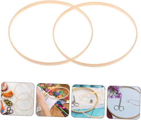 STOBOK 10pcs Dream Catcher Wreath Hoops for Crafts Decorative Frames for Wedding Backdrops and Handmade Projects in Saudi Arabia
