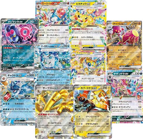 10 EXs يابانية عشوائية (RR) متوافقة مع Pokemon TCG in Saudi Arabia
