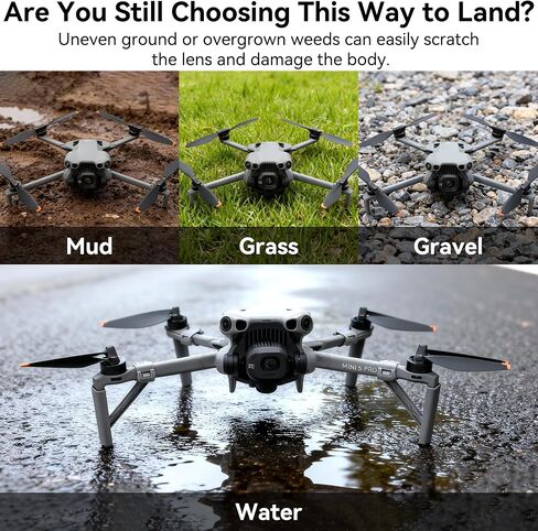 Mini 5 Pro Landing Gear - أرجل هبوط ممتدة، دعامة دعم مرتفعة لملحقات DJI Mini 5 Pro Drone، حامل قدم تمديد محمول in Saudi Arabia