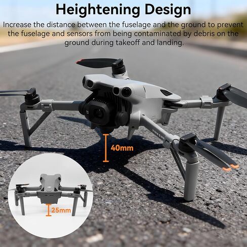 Mini 5 Pro Landing Gear - أرجل هبوط ممتدة، دعامة دعم مرتفعة لملحقات DJI Mini 5 Pro Drone، حامل قدم تمديد محمول in Saudi Arabia