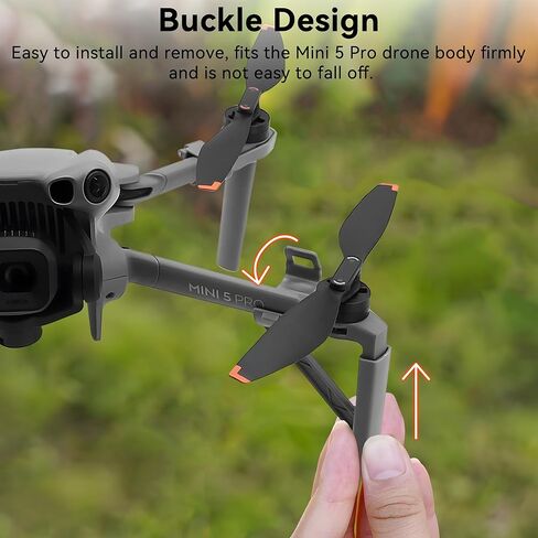 Mini 5 Pro Landing Gear - أرجل هبوط ممتدة، دعامة دعم مرتفعة لملحقات DJI Mini 5 Pro Drone، حامل قدم تمديد محمول in Saudi Arabia