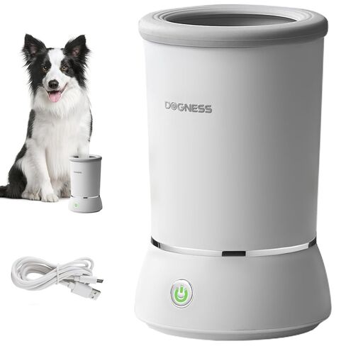 DOGNESS W01 Automatic Dog Paw Cleaner for Small to Medium Dogs (White) in Saudi Arabia