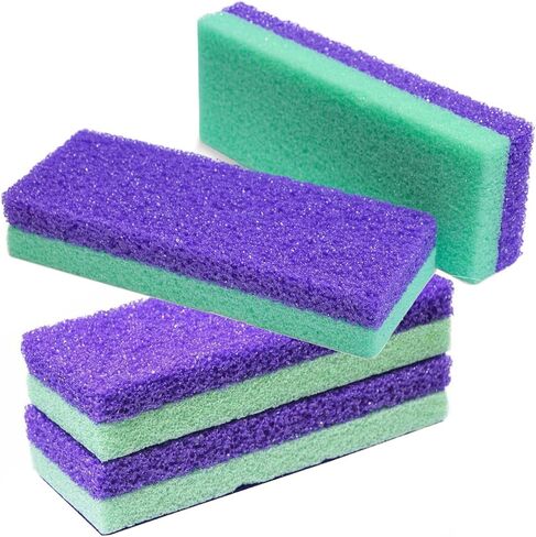 Karlash Professional Pedicure Foot Pumice Stone for Feet Skin Callus Remover and Scrubber for Dead Skins 2 Sided (Pack of 2) in Saudi Arabia