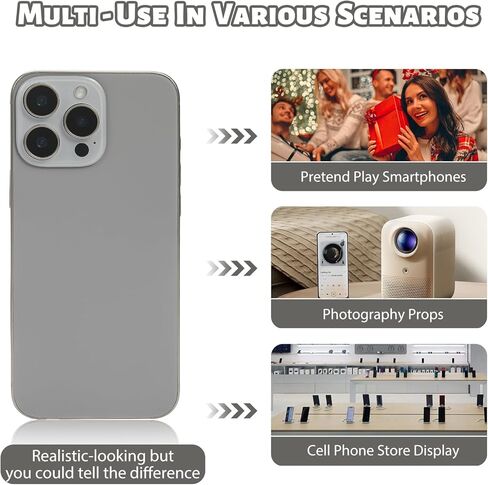 هاتف مزيف، هاتف زائف، هاتف Prank Stuff Decoy Phone، هاتف الكمثرى، هاتف غير عامل 16 Pro max، عرض الهاتف يبدو مثل الهاتف الحقيقي 16 Promax (تيتانيوم) in Kuwait